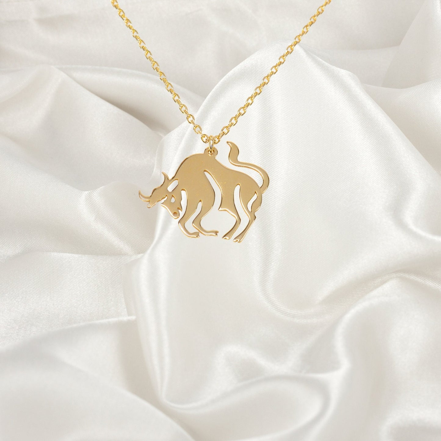 Taurus Necklace, Constellation necklace, Zodiac Pendant Necklace, Birthday Gift, Friendship Necklace, Astrology Necklace, Mother gift