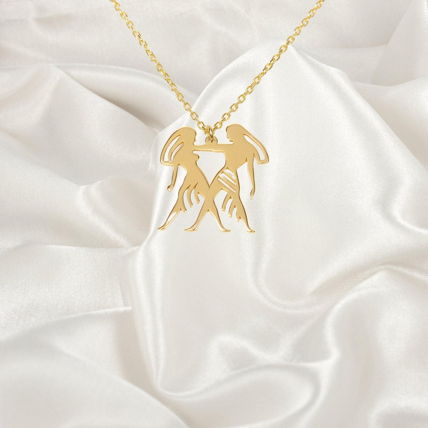 Gemini Necklace, Necklaces For Women, Star Sign Jewelry, Zodiac Necklace, Astrology Necklace, Gemini Jewelry, Gemini Gift, Gemini Valentine