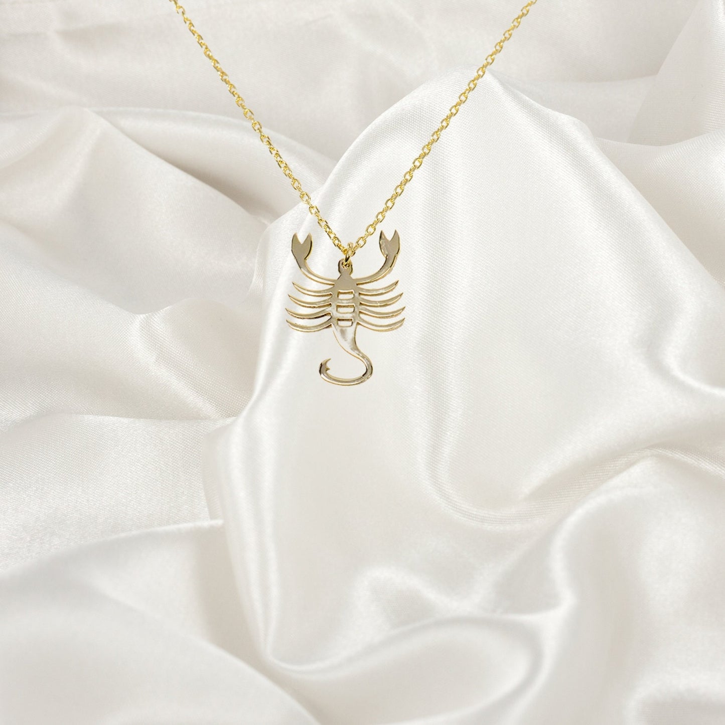 Scorpio Necklace, Scorpio Jewelry, Minimalist Scorpio Necklace, Zodiac Necklace, Astrology Birthday Gift for Her, Scorpio Gift for Mom