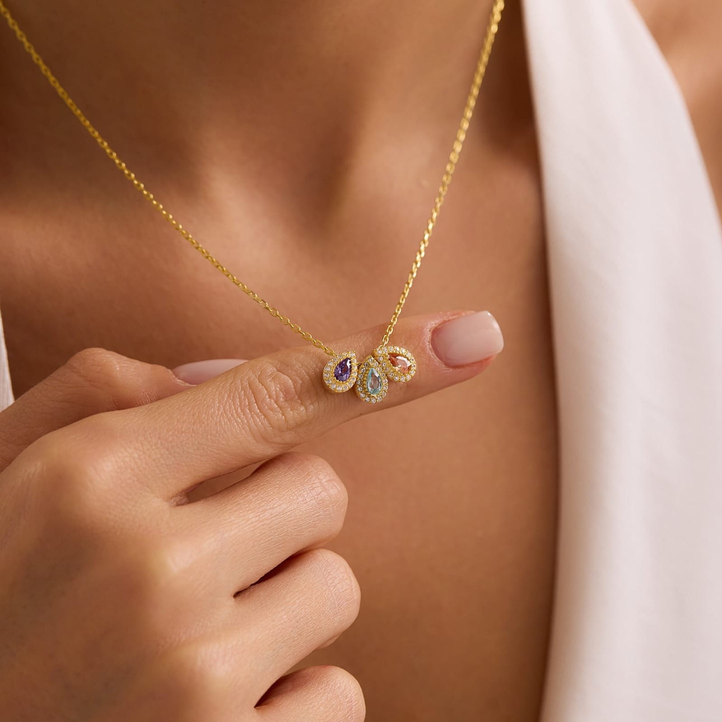 Personalized Birthstone Necklace • Design Your Necklace