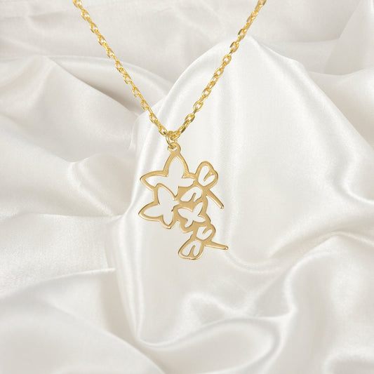 Butterfly Necklace, Necklaces For Women, Layering Necklaces, Minimalist Necklace, Dainty Necklace, Butterfly Jewellery Gift, butterfly gift