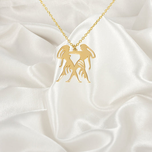 Gemini Necklace, Necklaces For Women, Star Sign Jewelry, Zodiac Necklace, Astrology Necklace, Gemini Jewelry, Gemini Gift, Gemini Valentine