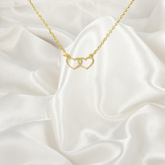 Heart Necklace, Love Necklace, Heart Jewelry, Best Friend Gift, Valentines Necklace, Mom Gift, Gift for Wife