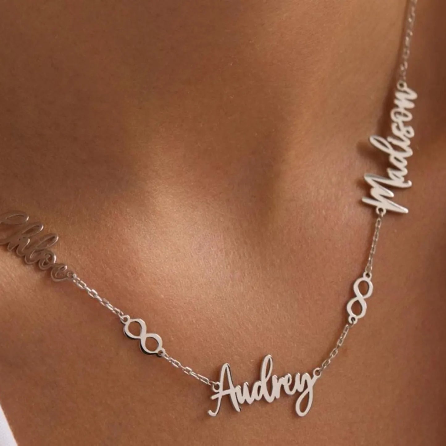 Custom Name Necklace, Heart Pendant Necklace, Dainty Name Necklace, Birthday Gift for Her