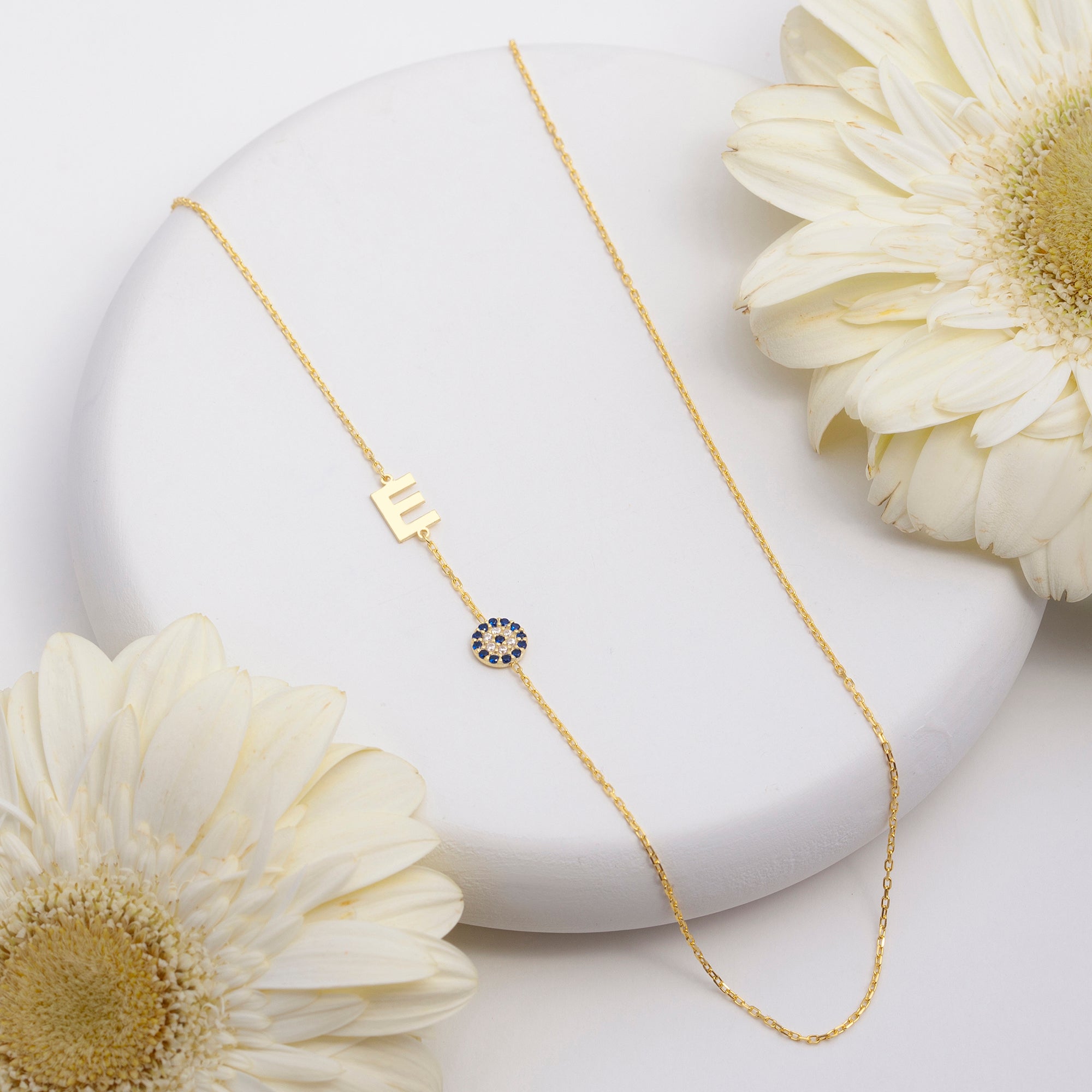 Multiple Letter Necklace Dainty Initial Necklace Small Necklace Gold Mama  Necklace Personalized Tiny Gift Mothers Day for Her - Etsy