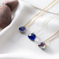 Emotion Stone Necklace, Mood Stone Necklace, Colour Changing Minimalist Gemstone Necklace, Heart Mood Pendant.