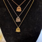 Silver Ghost Halloween Necklace, Ghost Necklace, Halloween Necklace for Women, Halloween Gift - Geniune Jewellery
