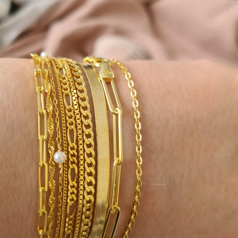 Double Name Bracelet Custom Name Bracelet Gift for - Etsy | Initial bracelet,  Dainty gold bracelet, Name bracelet