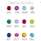Multi-Stone Birthstone Ring, Multi Stone Birthstone Ring, Family Birthstone Ring, Mother's Day Gift - Geniune Jewellery